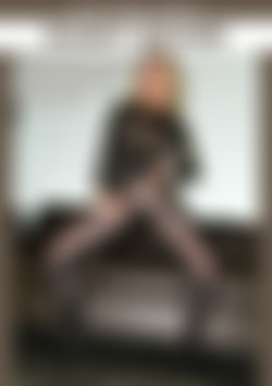 Randy Moore Black Glossy Seamless Pantyhose with Sexual I Own You JOI! front cover