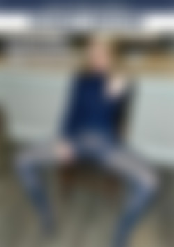 Randy Moore Blue Glossy Seamless Pantyhose with Devote Yourself to Only Me JOI! front cover