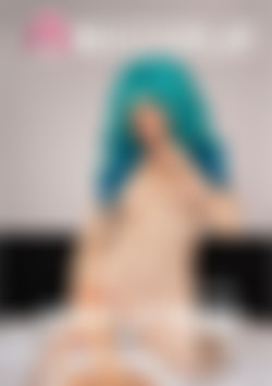 Blue Haired Anime Slut, Arielka, Puts On A Crazy Solo Show front cover