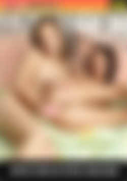 Lustful Teens Play with a Huge Dildo front cover