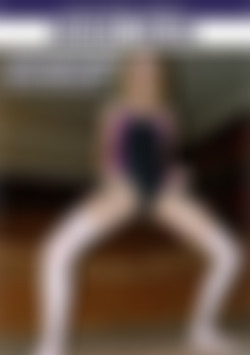 Maria Anjel 20 Year Old Tight Black Speedo One Piece Swimsuit Stockings with Total Cock Tease JOI! front cover