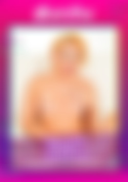 Sexy Blonde With Heterochromia, The back cover