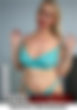 Momma Bombshell, a stunning blue-eyed blonde milf, kicks off with an interview before giving a jaw-dropping masturbation session right in front of the back cover